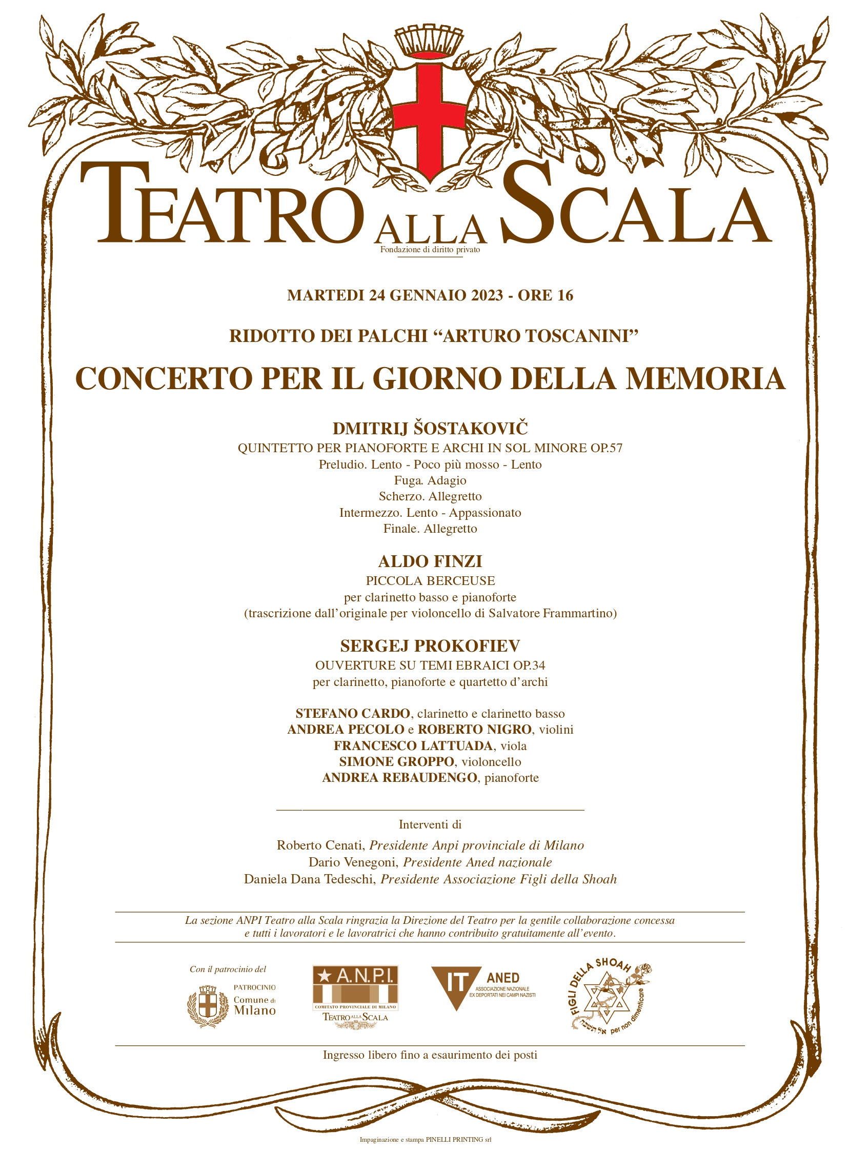 Concerto al Teatro alla Scala di Milano